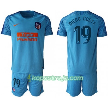 Billiga Fotbollströjor Atlético Madrid Diego Costa 19 Barn Borta tröja 2018/19 Kortärmad